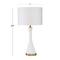 CosmoLiving by Cosmopolitan 25" Gold Ceramic Modern Table Lamp